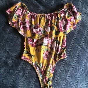 floral bodysuit